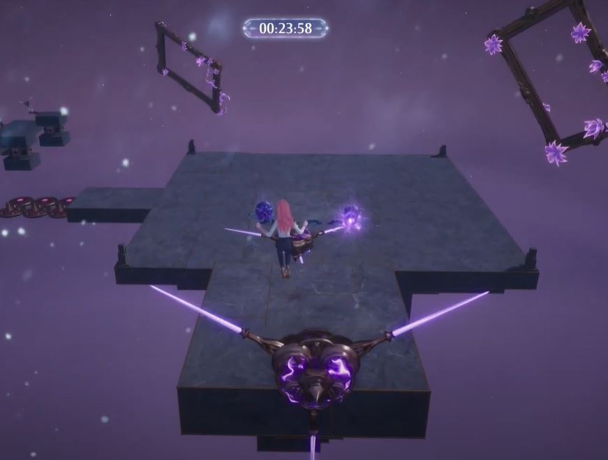 abyss of fear Mid-Air Platforming Challenge