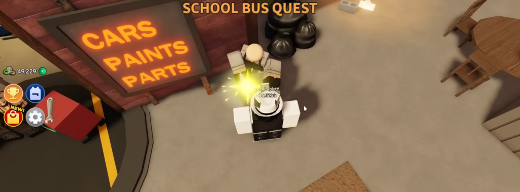 School Bus Quest A Dusty Trip