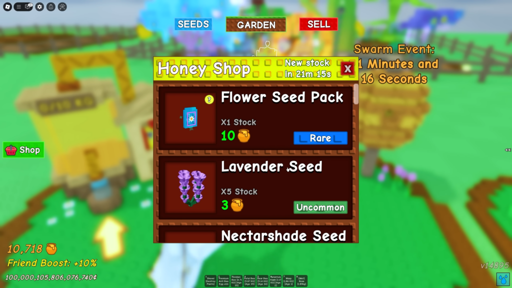 friendship update plants grow a garden 