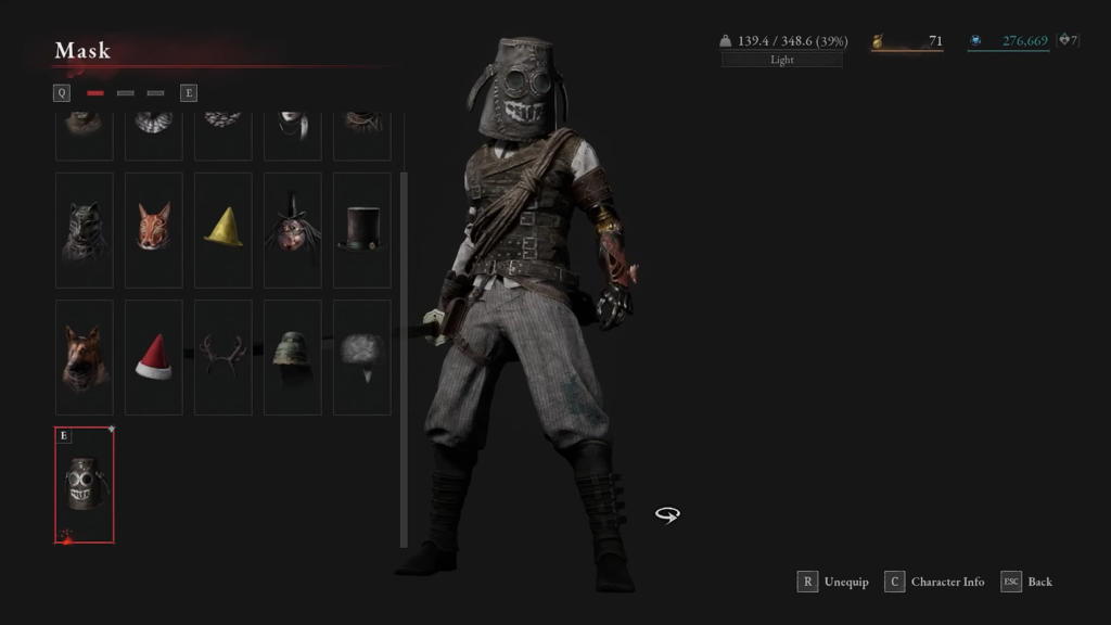 Black Rabbit Brotherhood Outfit