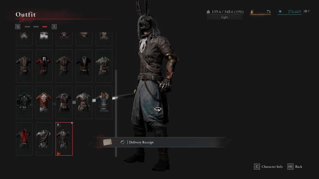 lies of p overture outfits