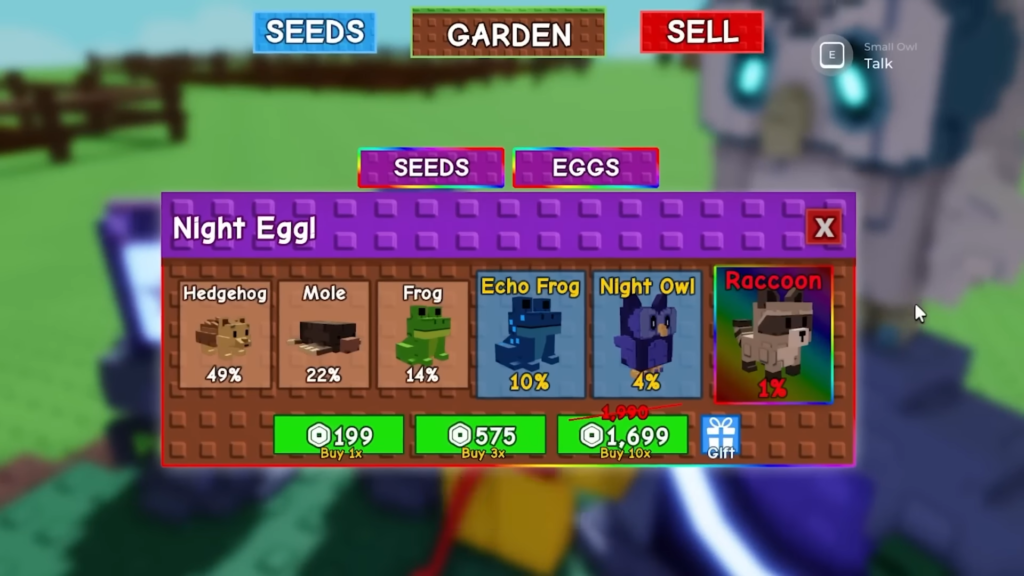 night eggs